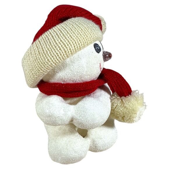 Dept 56 Billy Buttons Snowman 46502 Cute Sitting Vintage Christmas Decor - Picture 4 of 8